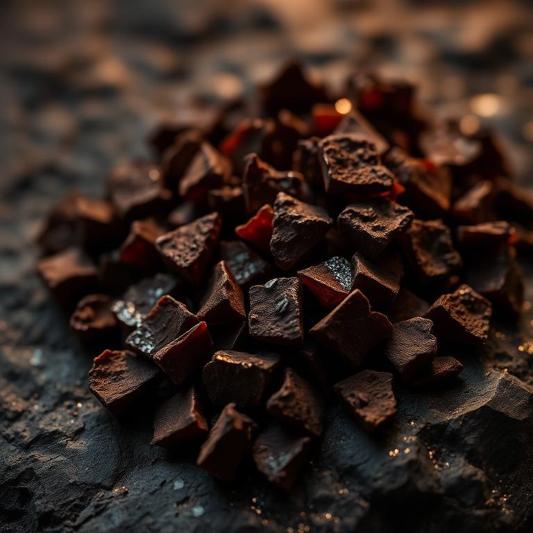 OUD raw material macro photograph