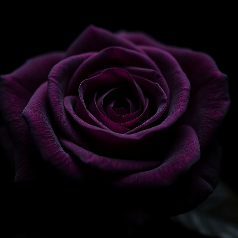ROSE raw material macro photograph